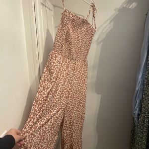 Touched top floral jumper